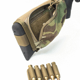 Twin Needle Stock Pouch with bandolier and cheek rest